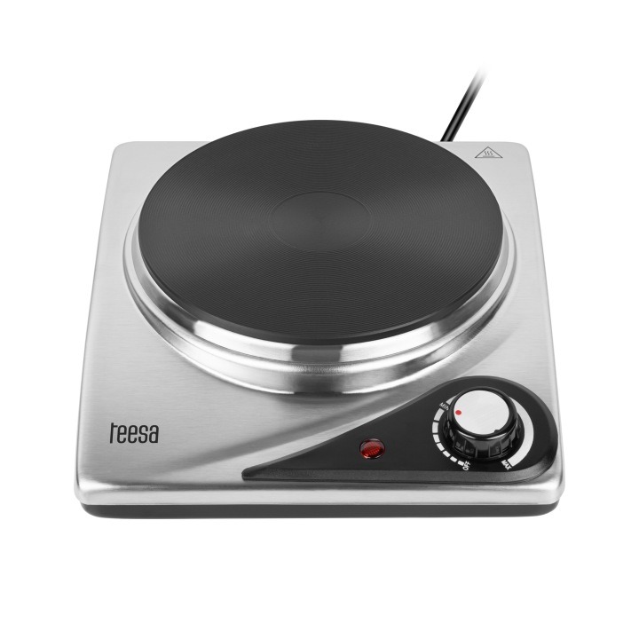 Elektrický varič Teesa TSA0202 1500 W jednohorák liatinová platňa nerez